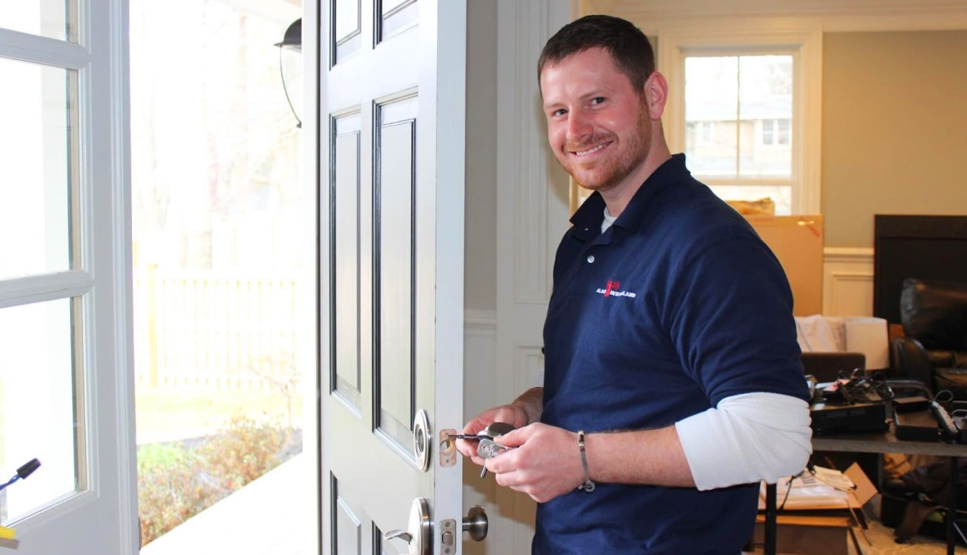alarm new england technician