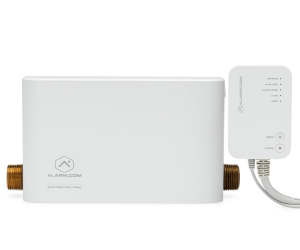 alarm.com water valve