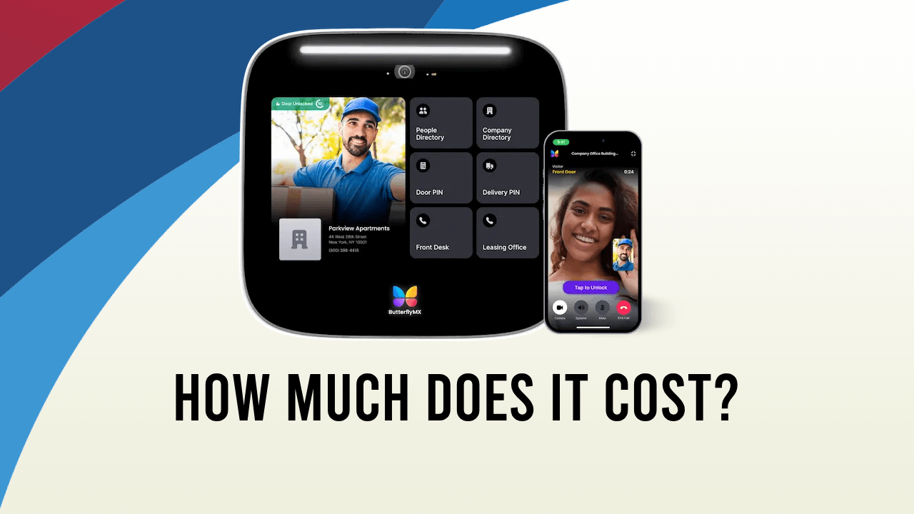 butterflymx cost and pricing information