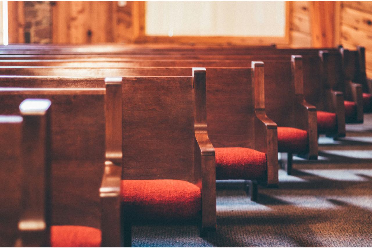 church pews