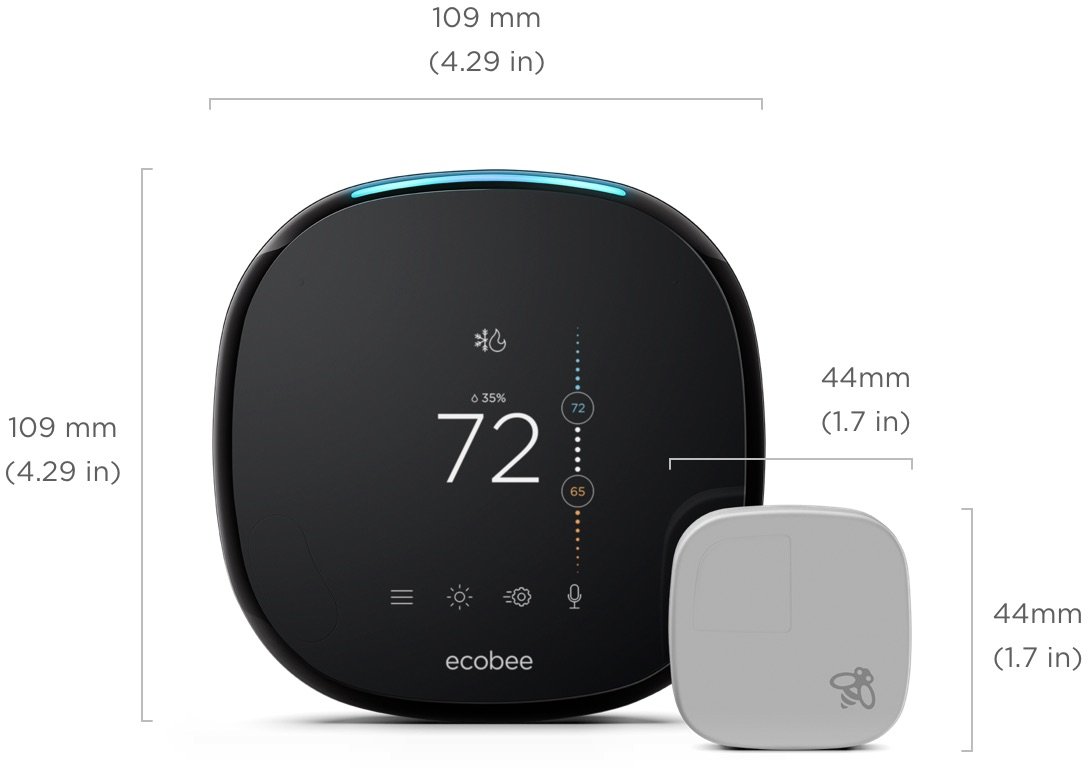 Ecobee4 Dimensions
