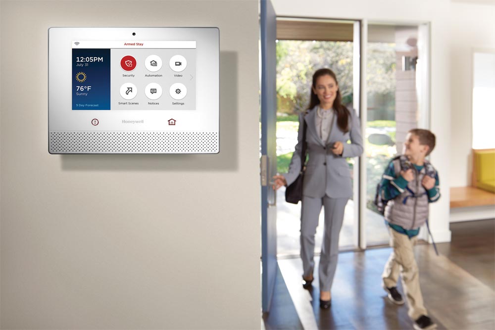 honeywell home security system lyric keypad