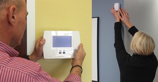 Self Installing Alarm