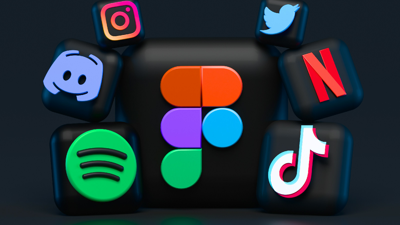 various social icons